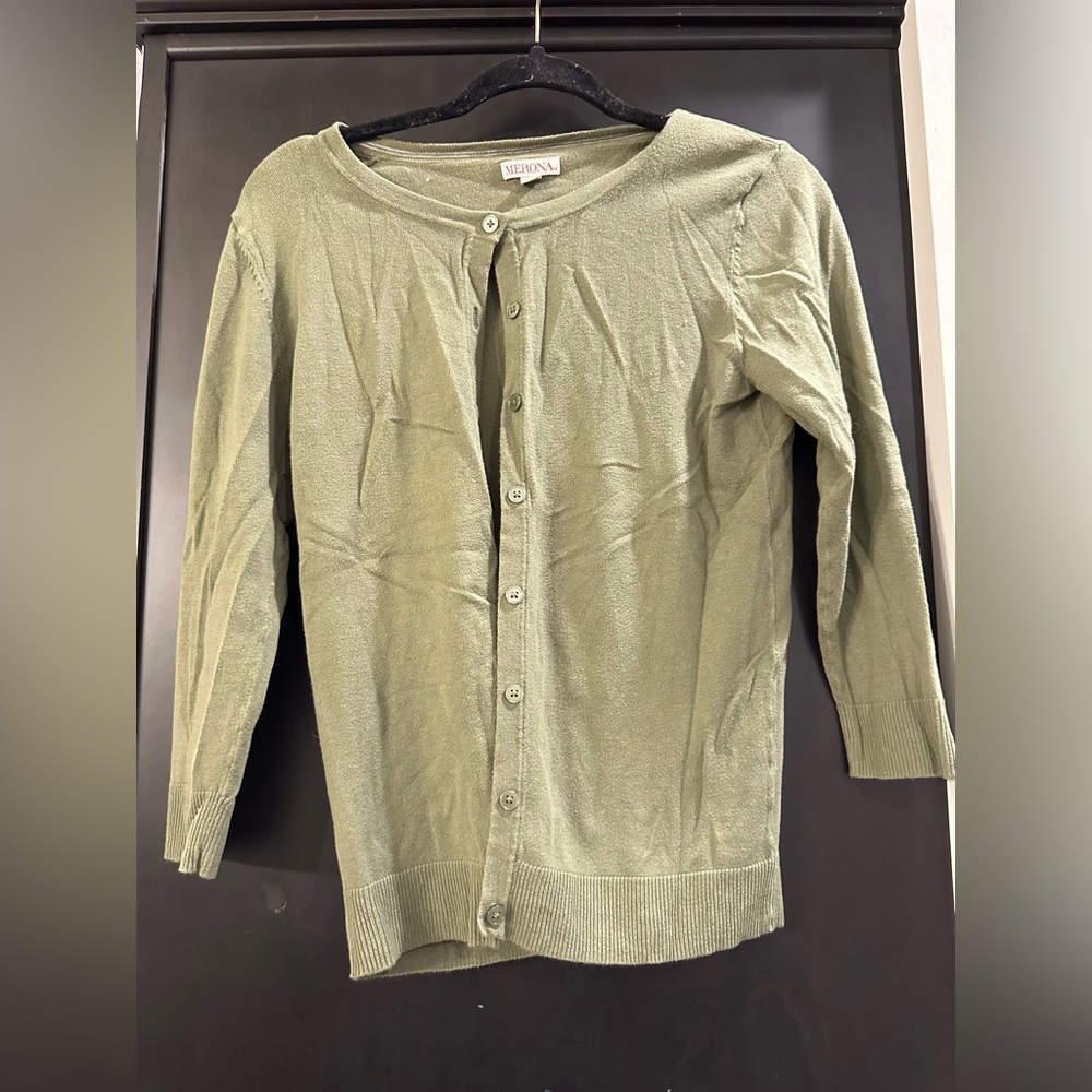 Merona Olive Knit Sweater